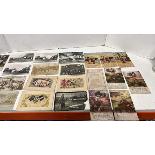 367 - QUANTITY OF WAR TIME POST CARDS SEE ALL PICTURES