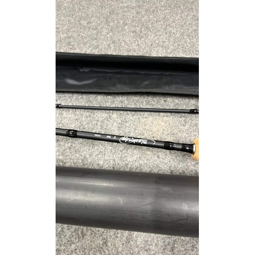 475 - THREE FISHING RODS BY HYPER SPEED 10ft / sportex and other