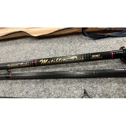 470 - TWO DAIWA 13 / 11ft fishing rods