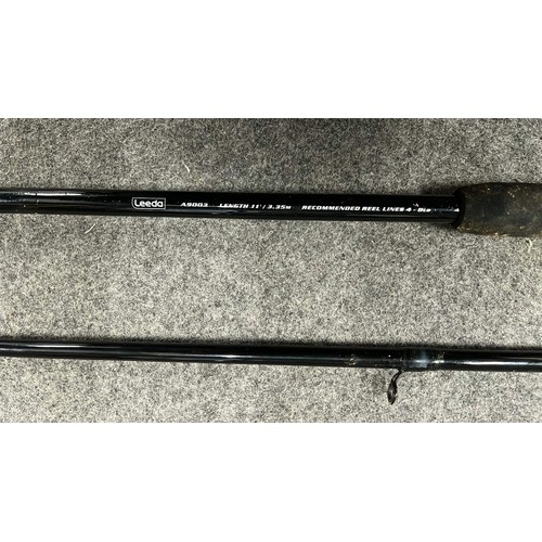 465 - METEOR AND LEEDA 11ft FISHING RODS