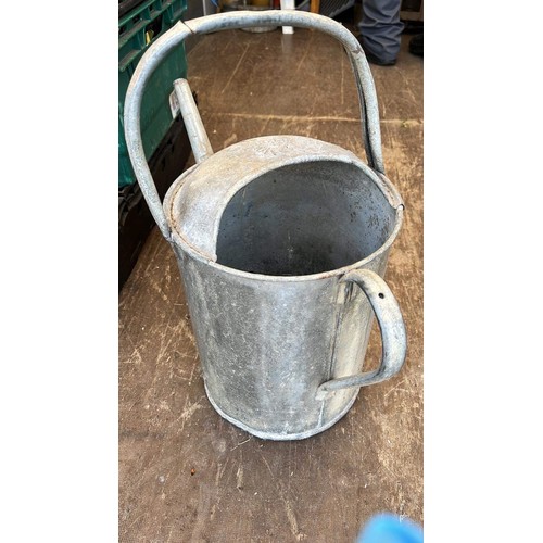 45 - 2 1/2 GALVANISED WATERING CAN