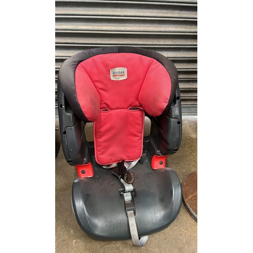 96 - CHILDS HIGH CHAIR AND BOOSTER SEAT SEE PICTURES