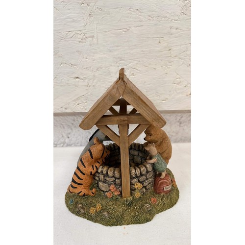 53 - CLASSIC POOH , POOHS WISHING WELL A0103  BY BORDER FINE ARTS