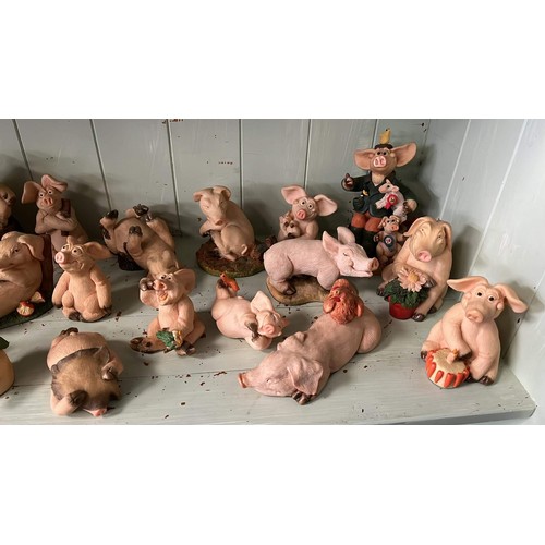 52 - COLLECTION OF PIGGIN PIGS