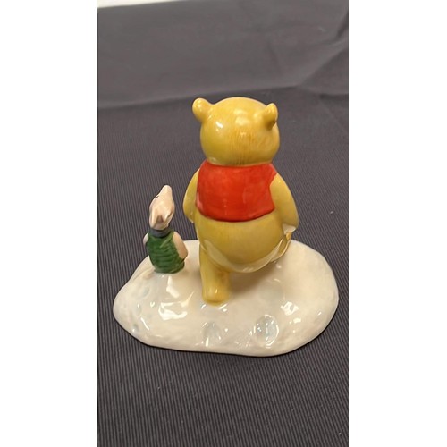 18 - ROYAL DOULTON WINNIE POOHTHE MORE IT SNOWS TIDDELY POM WP 20