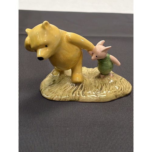 11 - ROYAL DOULTON  WINNIE POOH POOH AND PIGLET- THE WINDY DAY WP2