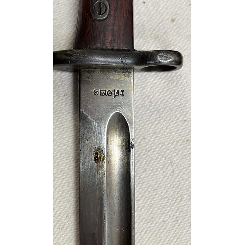 109 - BAYONET AND SCABBARD