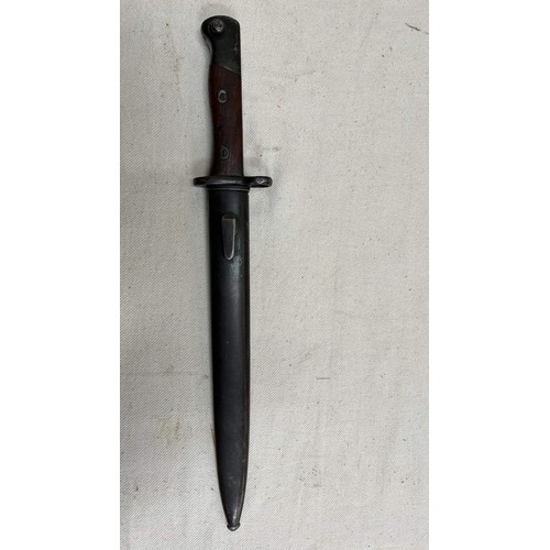 109 - BAYONET AND SCABBARD