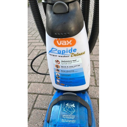 382 - VAX RAPIDE DELUX CARPET WASHER