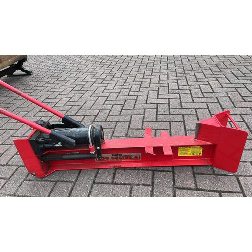 424 - CLARKE LOG BUSTER 4 MANUAL LOG SPLITTER WORKING