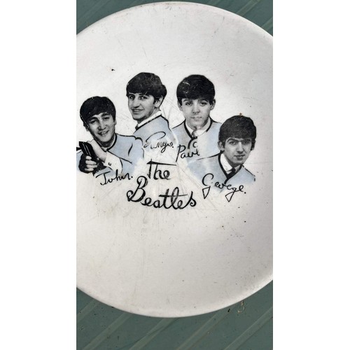 411 - WASHINGTON POTTERY LTD BEATLES PLATE