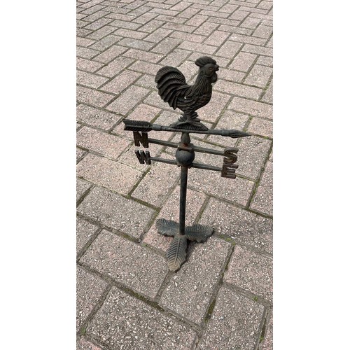 412 - METAL GARDEN WEATHERCOCK