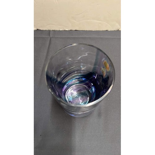 359 - GLASS OMAN VASE