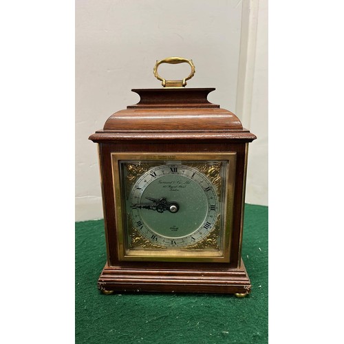 141 - GARRARD & CO LTD MANTLE CLOCK WORKINGSEE ALL PICTURES