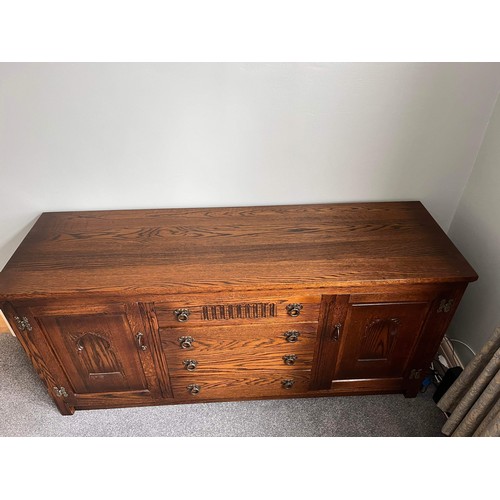 181 - OAK SIDEBOARD