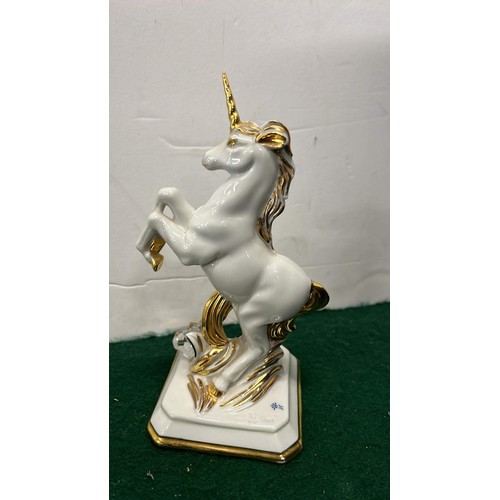 160 - LIMOGES AND SWAROVSKI UNICORN