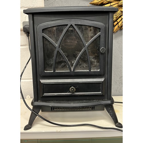 222 - BLACK FINISH HEATER WORKING