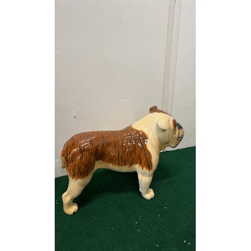 258 - LARGE BESWICK MASTIF DOG