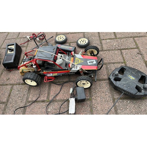 335 - TAMIYA BUGGY USED UNTESTED WITH CARRY BAG