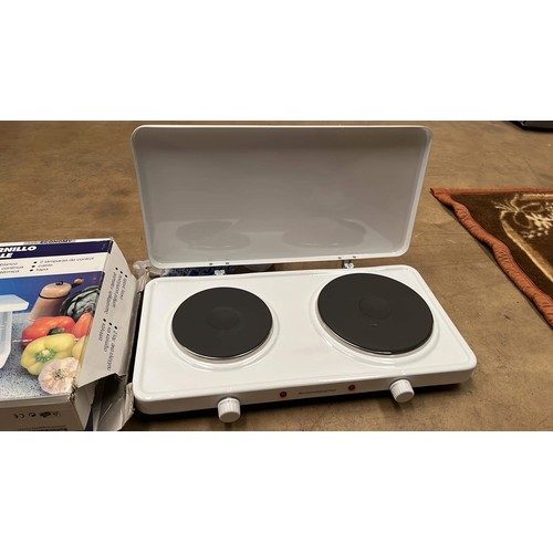 690 - UNUSED DOUBLE RING TABLE TOP HOB