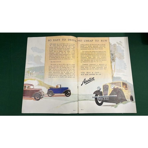 208 - THE AUSTIN SEVEN BOOK