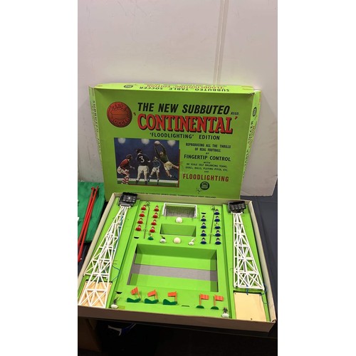 85 - THE NEW SUBBUTEO CONTINENTAL FLOOD LIGHT EDITION SEE THE PICTURES