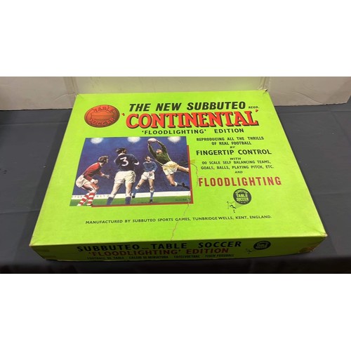 85 - THE NEW SUBBUTEO CONTINENTAL FLOOD LIGHT EDITION SEE THE PICTURES