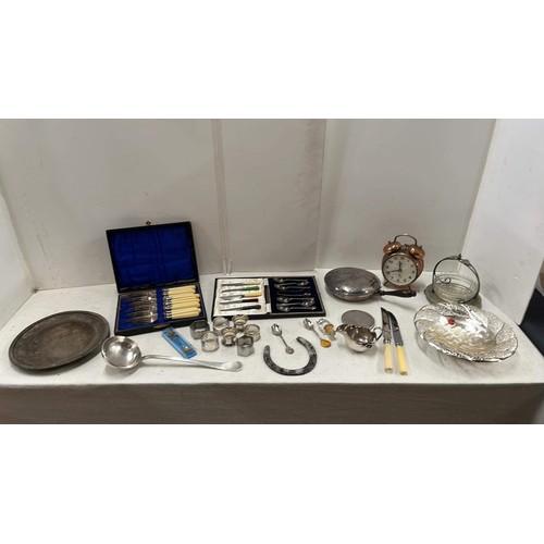 46 - COLLECTION OF MIXED FLATWARE