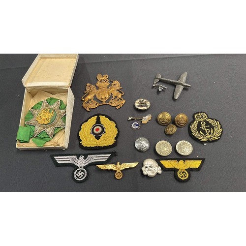 41 - MIXED MILITARY BADGES