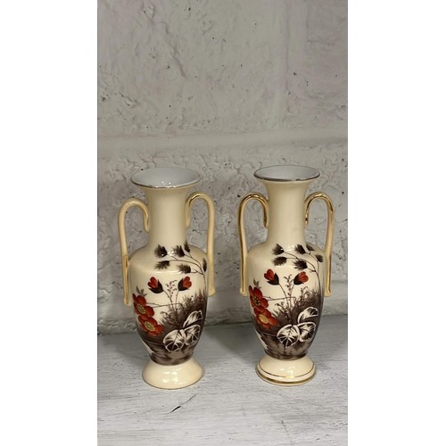 162 - PAIR OF MINTURE VASES