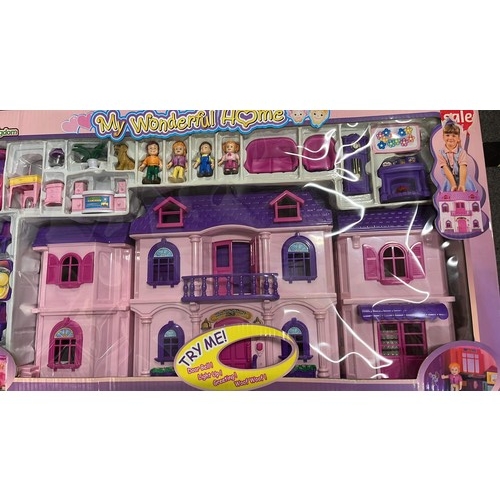 88 - BOXED DOLLS HOUSE SET MY WONDERFUL HOUSE