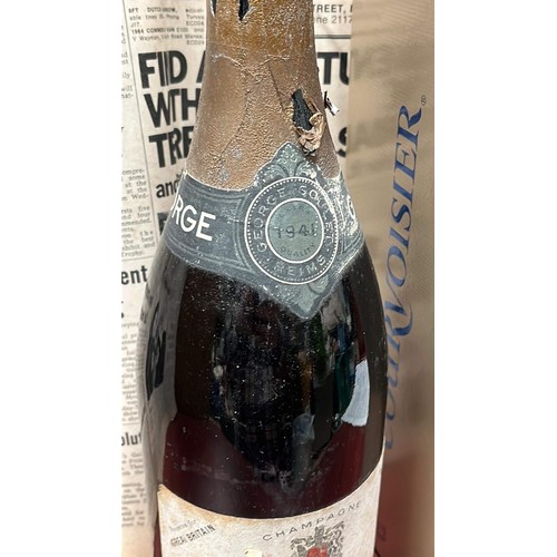 100 - 1941 BOTTLE OF GEORGE GOULET CHAMPAGNE