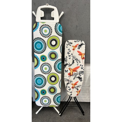 173 - TWO RETRO IRONING  BOARDS