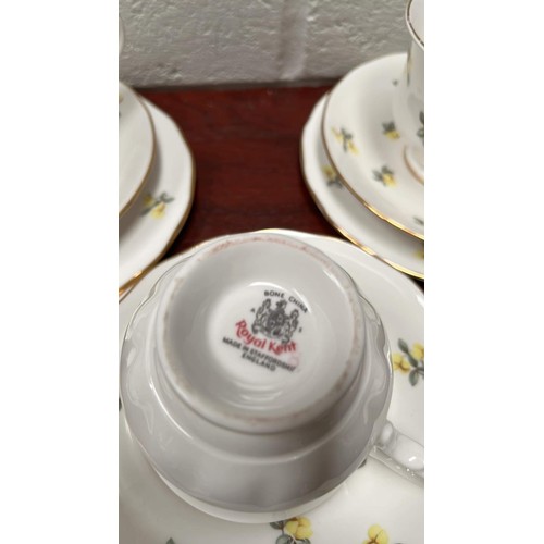 107 - 18 pc ROYAL KENT TEA SET