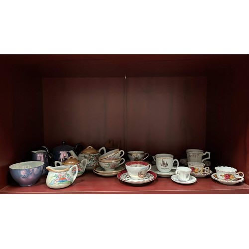 213 - MINI TEA CUPS AND TEA POTS