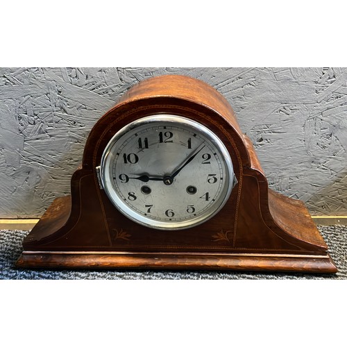 326 - Walnut mantle clock