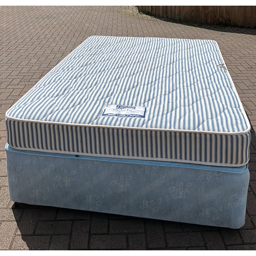 329 - Double mattress and bed set