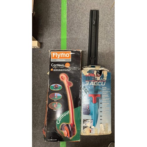 390 - FLYMO AND BOSCH GARDENING POWER TOOLS