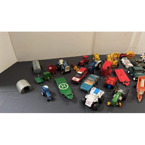 441 - Collection of playworn large scale model vehicles