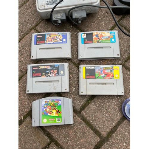 199A - Vintage Nintendo including games 