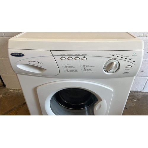 156 - HOTPOINT WASHING MACHINE USED