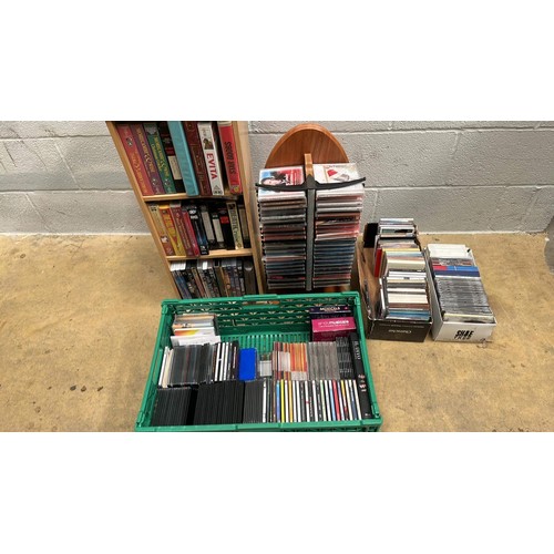 237 - MIXED DVDS , CDS AND VHS VIDEOS