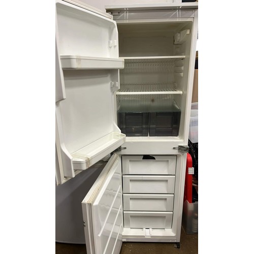 291 - UPRIGHT FRIDGE / FREEZER USED