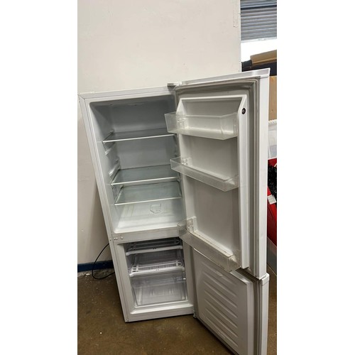 269 - TALL WHITE UPRIGHT FRIDGE / FREEZER USED