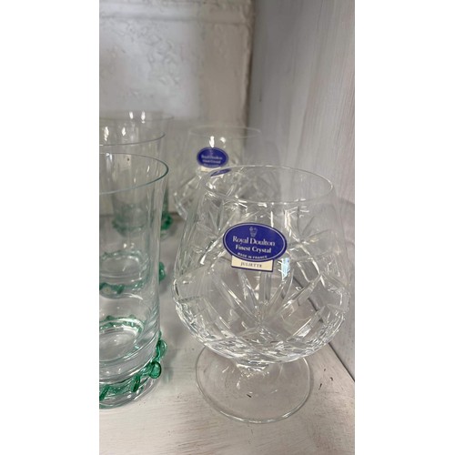 71 - MIXED DRINKING GLASS WARE