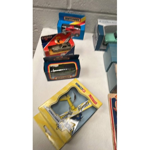 234 - BOXED MODEL CARS BY MATCHBOX AND CORGI