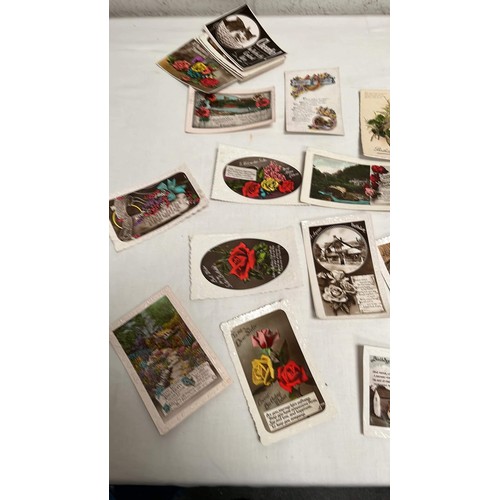 9 - 51 X VINTAGE SWEETHEART POSTCARDS