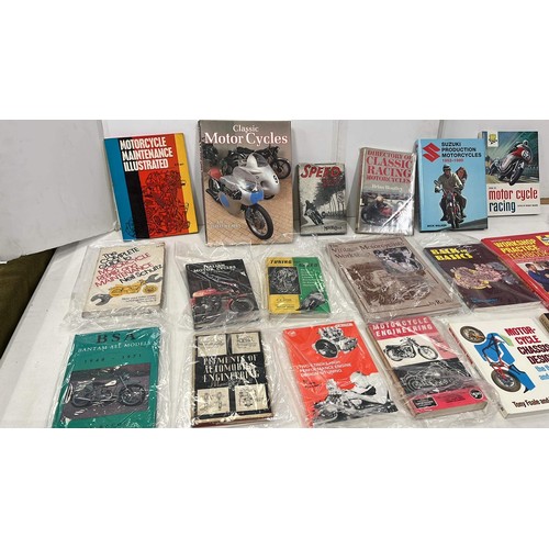 398 - 21 X MOTOR CYCLE BOOKS