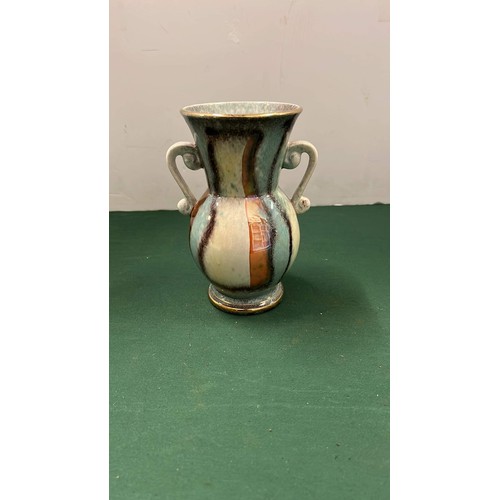 286 - GLAZED WEST GERMAN VASE 615-17