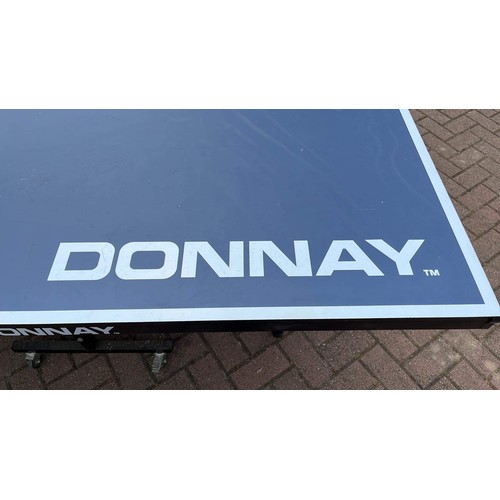 384 - DONNAY TABLE TENNIS TABLE IN GREY